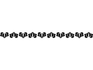 Sticker Custom Preview Image #037019 Borders Horizontal Border204