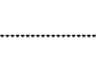 Sticker Custom Preview Image #037021 Borders Horizontal Border206
