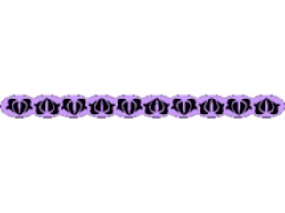 Sticker Custom Preview Image #037022 Borders Horizontal Border207