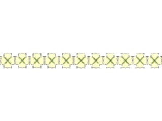 Sticker Custom Preview Image #037150 Borders Horizontal Border335