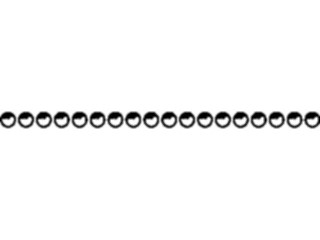 Sticker Custom Preview Image #037276 Borders Horizontal Border461