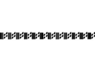 Sticker Custom Preview Image #037308 Borders Horizontal Border493
