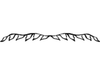 Sticker Custom Preview Image #037353 Borders Horizontal Border538