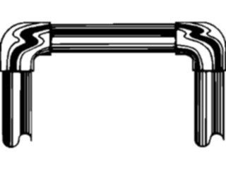 Sticker Custom Preview Image #037475 Borders Horizontal Border660