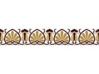 Sticker Custom Preview Image #037483 Borders Horizontal Border668