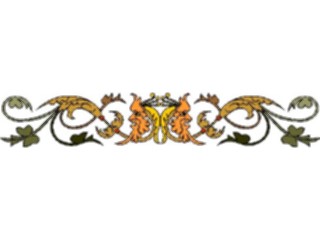 Sticker Custom Preview Image #037485 Borders Horizontal Border670