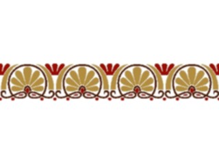Sticker Custom Preview Image #037501 Borders Horizontal Border686