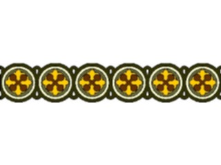 Sticker Custom Preview Image #037508 Borders Horizontal Border693