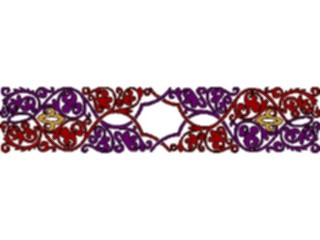 Sticker Custom Preview Image #037512 Borders Horizontal Border697