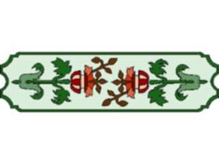 Sticker Custom Preview Image #037513 Borders Horizontal Border698