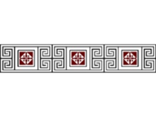 Sticker Custom Preview Image #037519 Borders Horizontal Border704