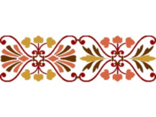 Sticker Custom Preview Image #037551 Borders Horizontal Border736