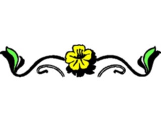 Sticker Custom Preview Image #037556 Borders Horizontal Border741