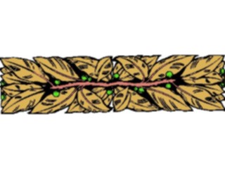 Sticker Custom Preview Image #037558 Borders Horizontal Border743