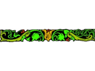 Sticker Custom Preview Image #037560 Borders Horizontal Border745