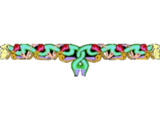 Sticker Custom Preview Image #037563 Borders Horizontal Border748