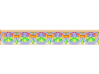 Sticker Custom Preview Image #037582 Borders Horizontal Border767