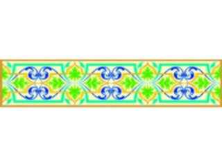 Sticker Custom Preview Image #037584 Borders Horizontal Border769