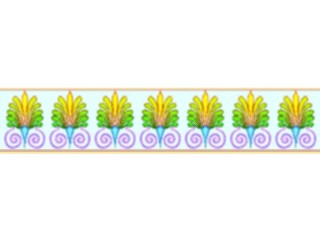 Sticker Custom Preview Image #037585 Borders Horizontal Border770