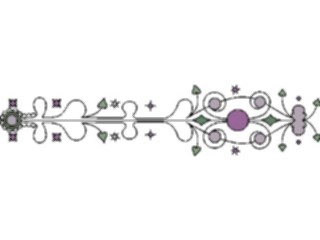 Sticker Custom Preview Image #037638 Borders Horizontal Border823
