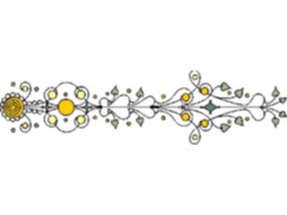 Sticker Custom Preview Image #037639 Borders Horizontal Border824