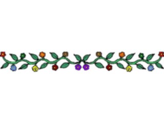 Sticker Custom Preview Image #037685 Borders Horizontal Border870