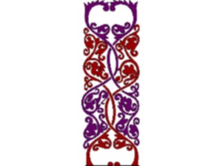 Sticker Custom Preview Image #037823 Borders Vertical Border096