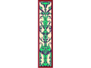 Sticker Custom Preview Image #037837 Borders Vertical Border110