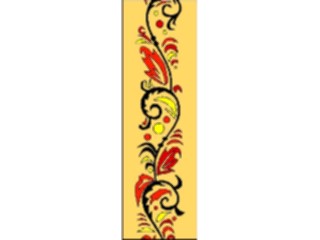 Sticker Custom Preview Image #037875 Borders Vertical Border148