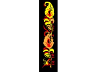 Sticker Custom Preview Image #037877 Borders Vertical Border150