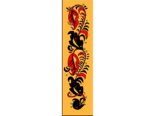 Sticker Custom Preview Image #037878 Borders Vertical Border151