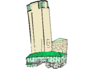 Sticker Custom Preview Image #038309 Business Office Buildings Office Building28