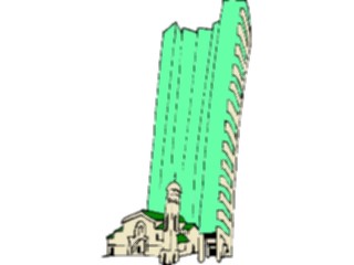 Sticker Custom Preview Image #038318 Business Office Buildings Office Building37