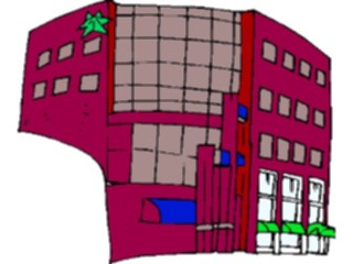 Sticker Custom Preview Image #038321 Business Office Buildings Office Building40