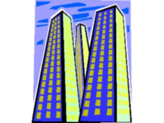 Sticker Custom Preview Image #038349 Business Office Buildings Skyscrapers5