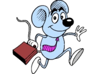 Sticker Custom Preview Image #038564 Business Office Cartoons Business Mouse