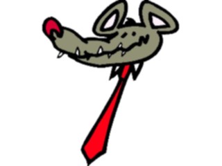 Sticker Custom Preview Image #038566 Business Office Cartoons Business Rat