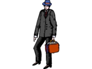 Sticker Custom Preview Image #038575 Business Office Cartoons Businessman01