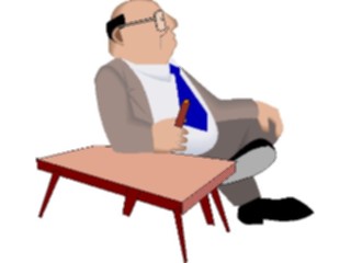 Sticker Custom Preview Image #038579 Business Office Cartoons Businessman05
