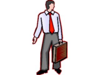 Sticker Custom Preview Image #038581 Business Office Cartoons Businessman07