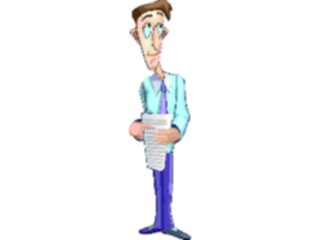 Sticker Custom Preview Image #038585 Business Office Cartoons Businessman11