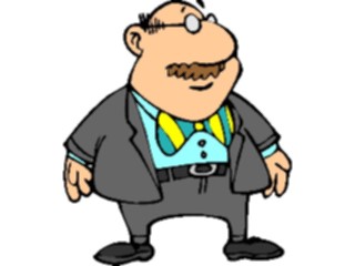 Sticker Custom Preview Image #038592 Business Office Cartoons Businessman18