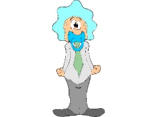 Sticker Custom Preview Image #038607 Business Office Cartoons Businessman Baby2