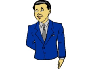 Sticker Custom Preview Image #038655 Business Office Cartoons Businessman Happy05
