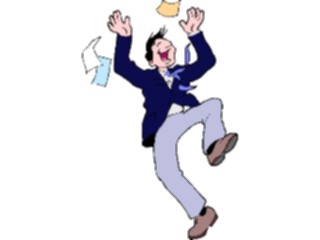 Sticker Custom Preview Image #038662 Business Office Cartoons Businessman Happy12