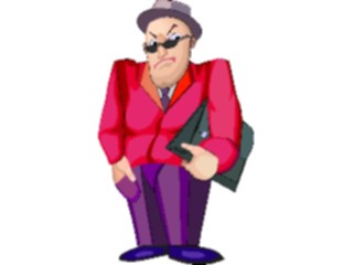 Sticker Custom Preview Image #038666 Business Office Cartoons Businessman Impatient