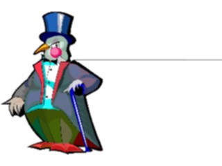 Sticker Custom Preview Image #038685 Business Office Cartoons Businessman Pigeon