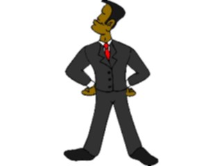 Sticker Custom Preview Image #038690 Business Office Cartoons Businessman Proud