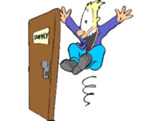 Sticker Custom Preview Image #038704 Business Office Cartoons Businessman Shocked