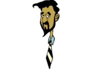 Sticker Custom Preview Image #038724 Business Office Cartoons Businessman Tired1